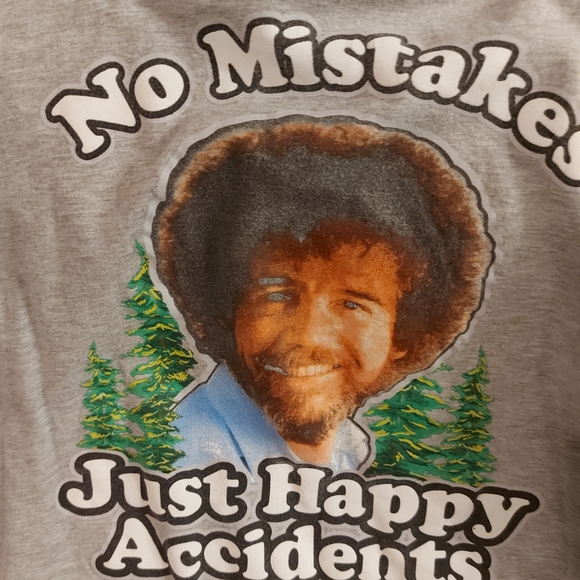 BOB Ross Tee Shirt 2xl Good Condition - Picture 1 of 4